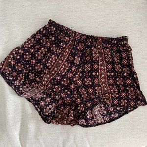 Bohemian Print Brandy Melville Shorts